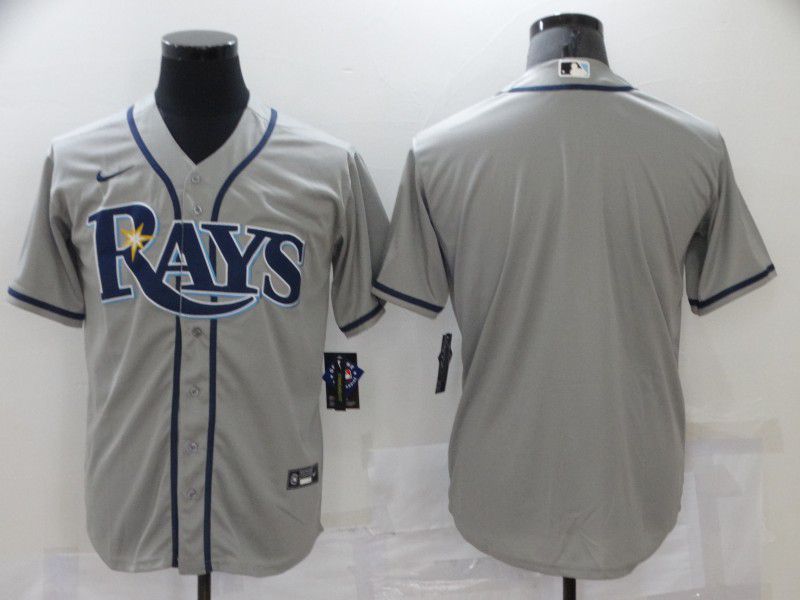 Men Tampa Bay Rays Blank Grey Game 2021 Nike MLB Jersey->san diego padres->MLB Jersey